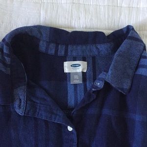 Blue flannel